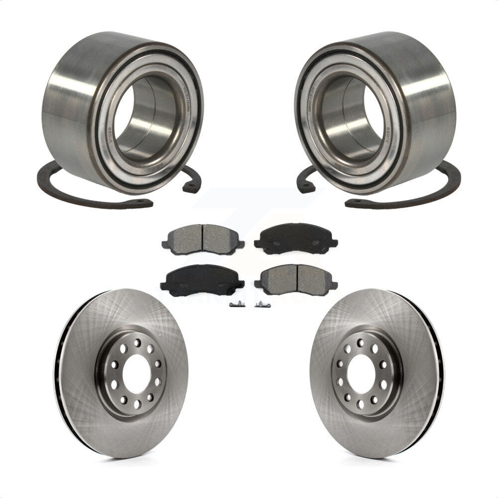 [Avant] Kit de Roulement de roue pour 2017 Jeep Compass 305mm Diameter Rotor KBB-118902 par Transit Auto