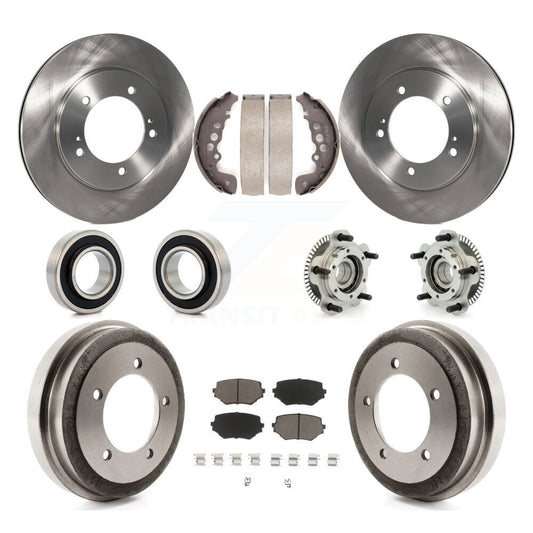 [Avant + Arrière] Kit d'ensemble roulement de roue et moyeu pour Suzuki Grand Vitara KBB-118940