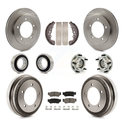 [Avant + Arrière] Kit d'ensemble roulement de roue et moyeu pour 2001-2004 Chevrolet Tracker Suzuki Vitara Non-ABS KBB-118941