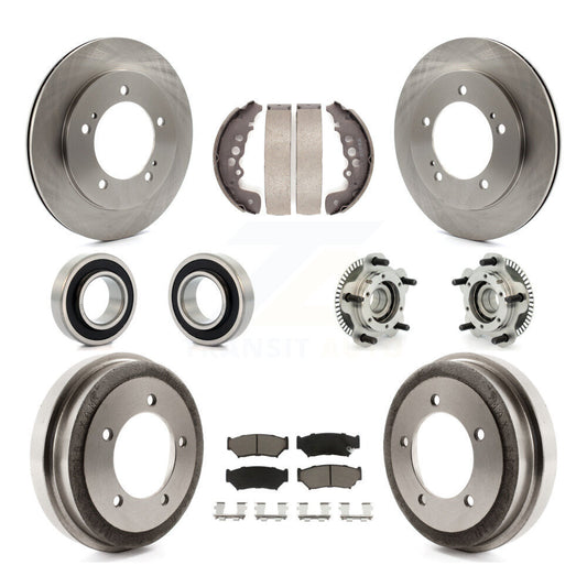 [Avant + Arrière] Kit d'ensemble roulement de roue et moyeu pour 2001-2004 Chevrolet Tracker Suzuki Vitara Non-ABS KBB-118941
