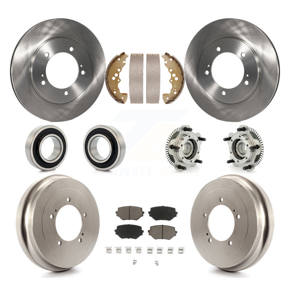 [Avant + Arrière] Kit d'ensemble roulement de roue et moyeu pour 2001 Suzuki Grand Vitara XL-7 Plus avec 2.7L KBB-118943 par Transit Auto