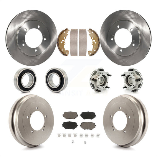 [Avant + Arrière] Kit d'ensemble roulement de roue et moyeu pour 2001 Suzuki Grand Vitara XL-7 Plus avec 2.7L KBB-118943 par Transit Auto