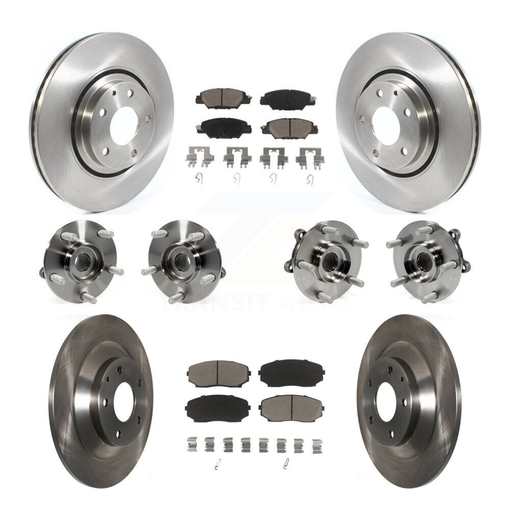 [Avant + Arrière] Kit d'ensemble roulement de roue et moyeu pour Mazda CX-5 KBB-118991