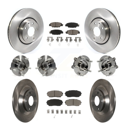 [Avant + Arrière] Kit d'ensemble roulement de roue et moyeu pour Mazda CX-5 KBB-118991