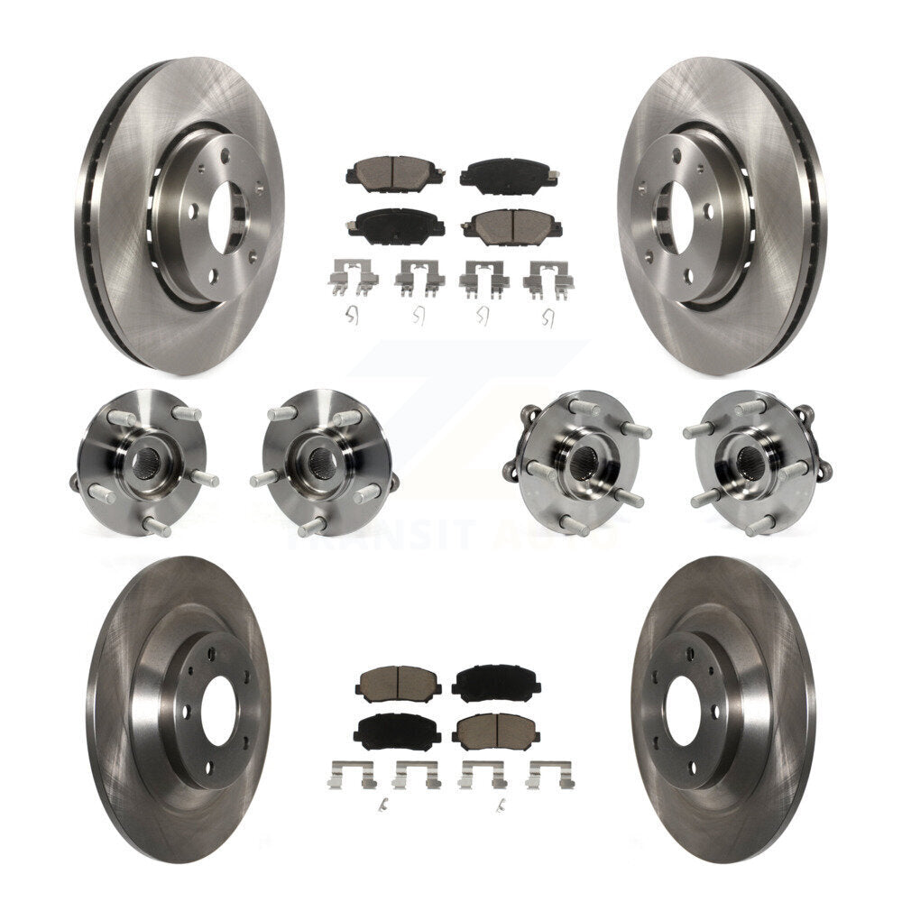[Avant + Arrière] Kit d'ensemble roulement de roue et moyeu pour Mazda CX-5 KBB-118993