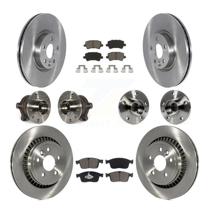 [Avant + Arrière] Kit d'ensemble roulement de roue et moyeu pour Volvo XC60 AWD KBB-118994