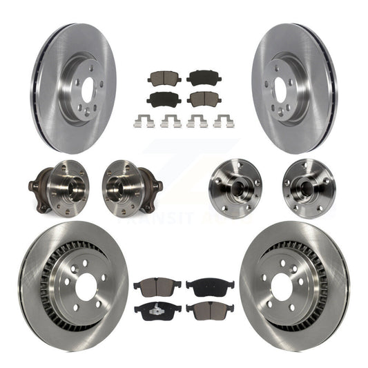 [Avant + Arrière] Kit d'ensemble roulement de roue et moyeu pour Volvo XC60 AWD KBB-118994