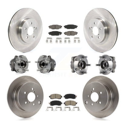 [Avant + Arrière] Kit d'ensemble roulement de roue et moyeu pour Subaru Crosstrek Impreza KBB-118996
