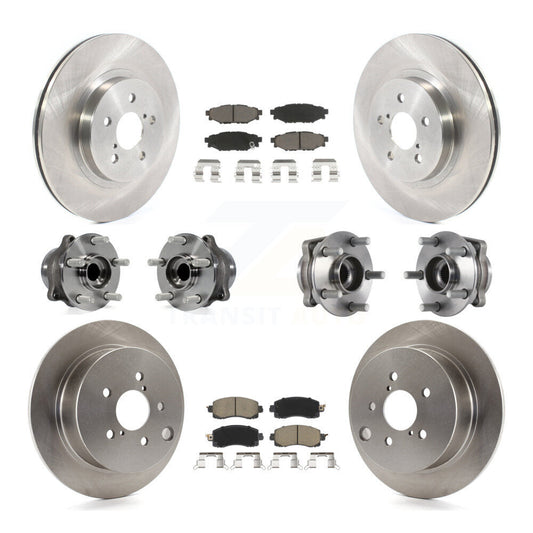 [Avant + Arrière] Kit d'ensemble roulement de roue et moyeu pour Subaru Crosstrek Impreza KBB-118996