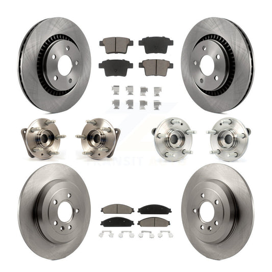 [Avant + Arrière] Kit d'ensemble roulement de roue et moyeu pour Ford Five Hundred Freestyle Taurus Mercury Montego X Sable FWD KBB-119004