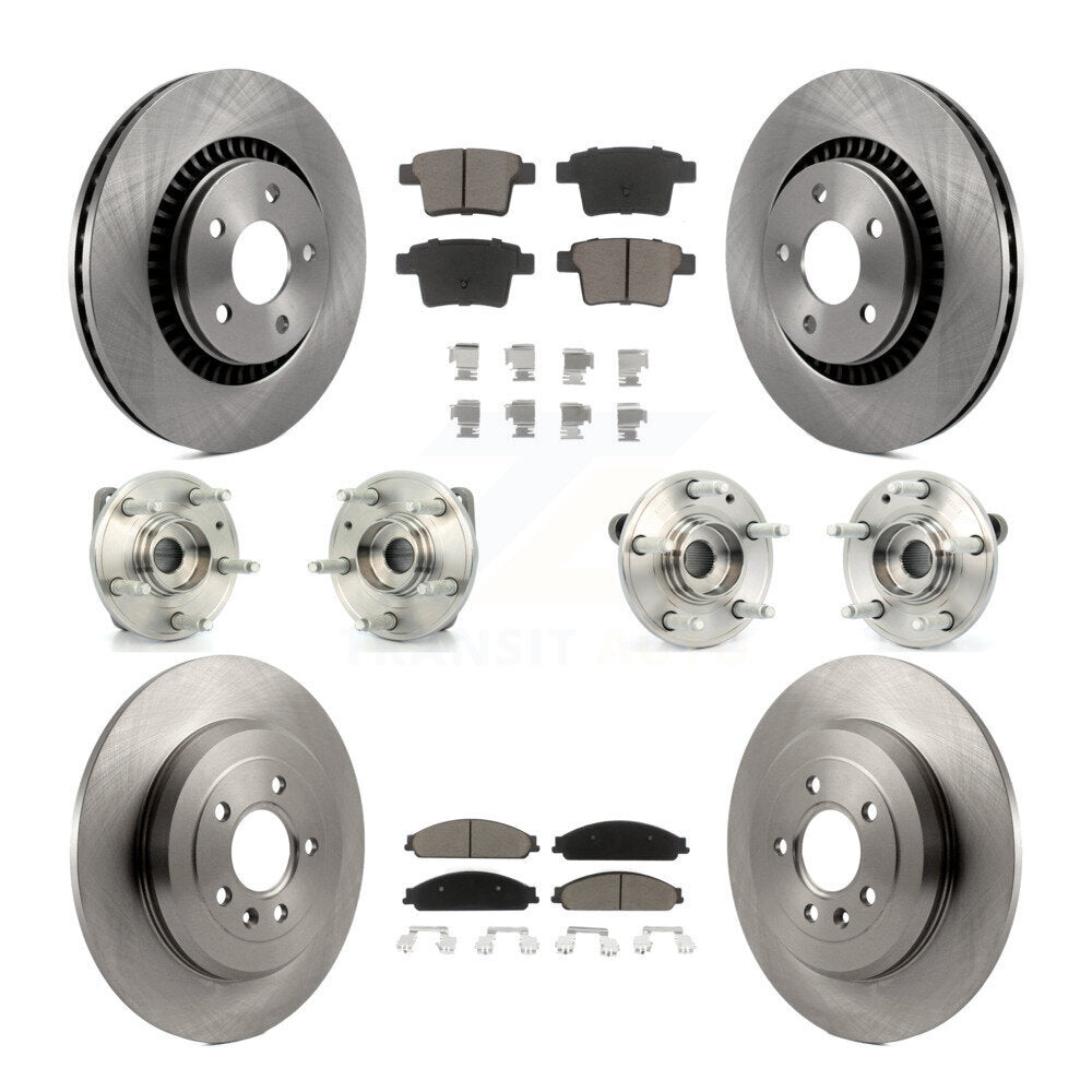 [Avant + Arrière] Kit d'ensemble roulement de roue et moyeu pour Ford Five Hundred Freestyle Taurus Mercury Montego X Sable AWD KBB-119005