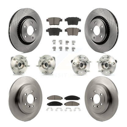 [Avant + Arrière] Kit d'ensemble roulement de roue et moyeu pour Ford Five Hundred Freestyle Taurus Mercury Montego X Sable AWD KBB-119005