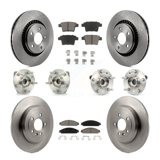 [Avant + Arrière] Kit d'ensemble roulement de roue et moyeu pour Ford Five Hundred Freestyle Taurus Mercury Montego X Sable AWD KBB-119005