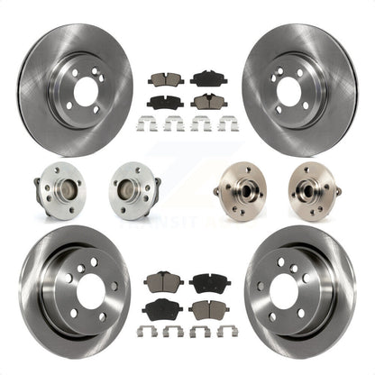 [Avant + Arrière] Kit d'ensemble roulement de roue et moyeu pour 2015 Mini Cooper Convertible avec 2.0L 1.5L avec 294mm Diameter Rotor KBB-119013 par Transit Auto