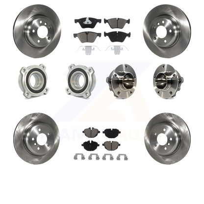 [Avant + Arrière] Kit d'ensemble roulement de roue et moyeu pour 2012 BMW 528i sans Performance Brakes KBB-119016 par Transit Auto