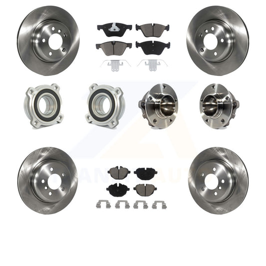 [Avant + Arrière] Kit d'ensemble roulement de roue et moyeu pour 2012 BMW 528i sans Performance Brakes KBB-119016 par Transit Auto