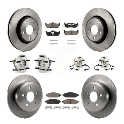 [Avant + Arrière] Kit d'ensemble roulement de roue et moyeu pour Jeep Grand Cherokee Commander KBB-119017