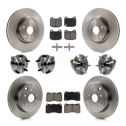 [Avant + Arrière] Kit d'ensemble roulement de roue et moyeu pour Subaru Impreza WRX STI KBB-119020