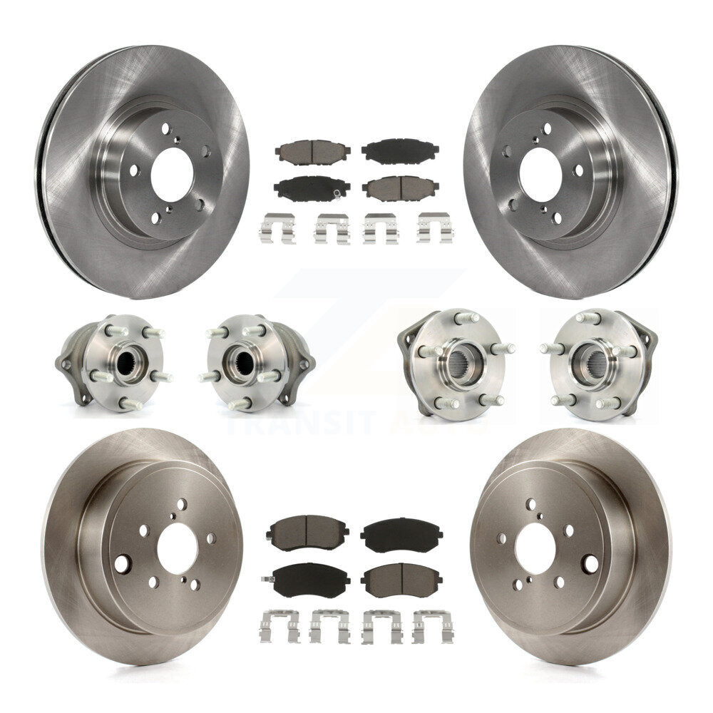 [Avant + Arrière] Kit d'ensemble roulement de roue et moyeu pour Subaru Impreza KBB-119030