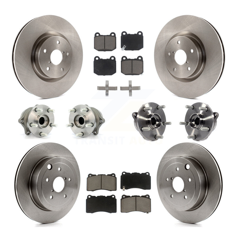 [Avant + Arrière] Kit d'ensemble roulement de roue et moyeu pour Subaru Impreza WRX STI KBB-119031