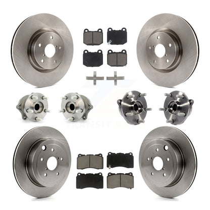 [Avant + Arrière] Kit d'ensemble roulement de roue et moyeu pour Subaru Impreza WRX STI KBB-119031