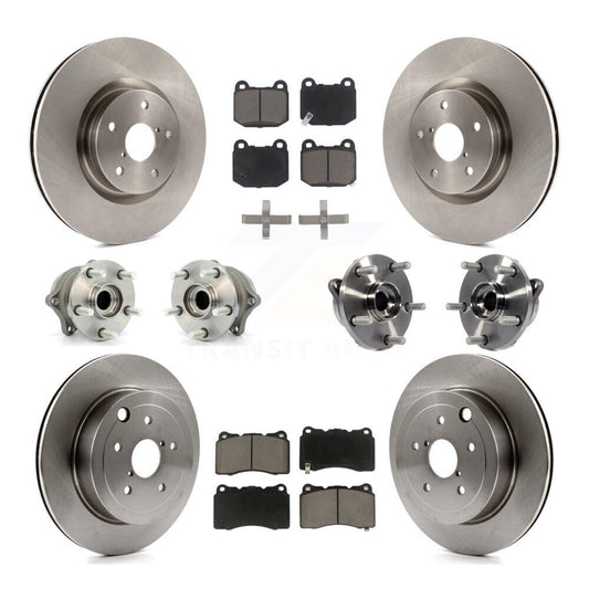[Avant + Arrière] Kit d'ensemble roulement de roue et moyeu pour Subaru Impreza WRX STI KBB-119031