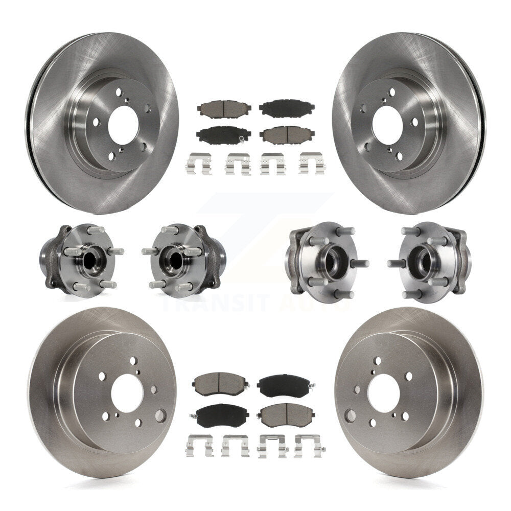 [Avant + Arrière] Kit d'ensemble roulement de roue et moyeu pour Subaru Impreza KBB-119032