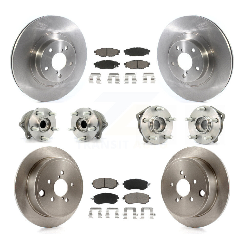 [Avant + Arrière] Kit d'ensemble roulement de roue et moyeu pour Subaru Outback Impreza Forester Legacy KBB-119033