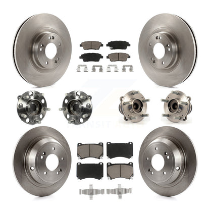 [Avant + Arrière] Kit d'ensemble roulement de roue et moyeu pour Hyundai Genesis KBB-119034