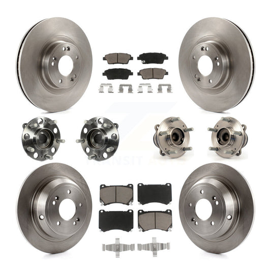 [Avant + Arrière] Kit d'ensemble roulement de roue et moyeu pour Hyundai Genesis KBB-119034