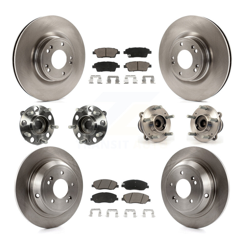[Avant + Arrière] Kit d'ensemble roulement de roue et moyeu pour Hyundai Genesis 3.8L KBB-119036