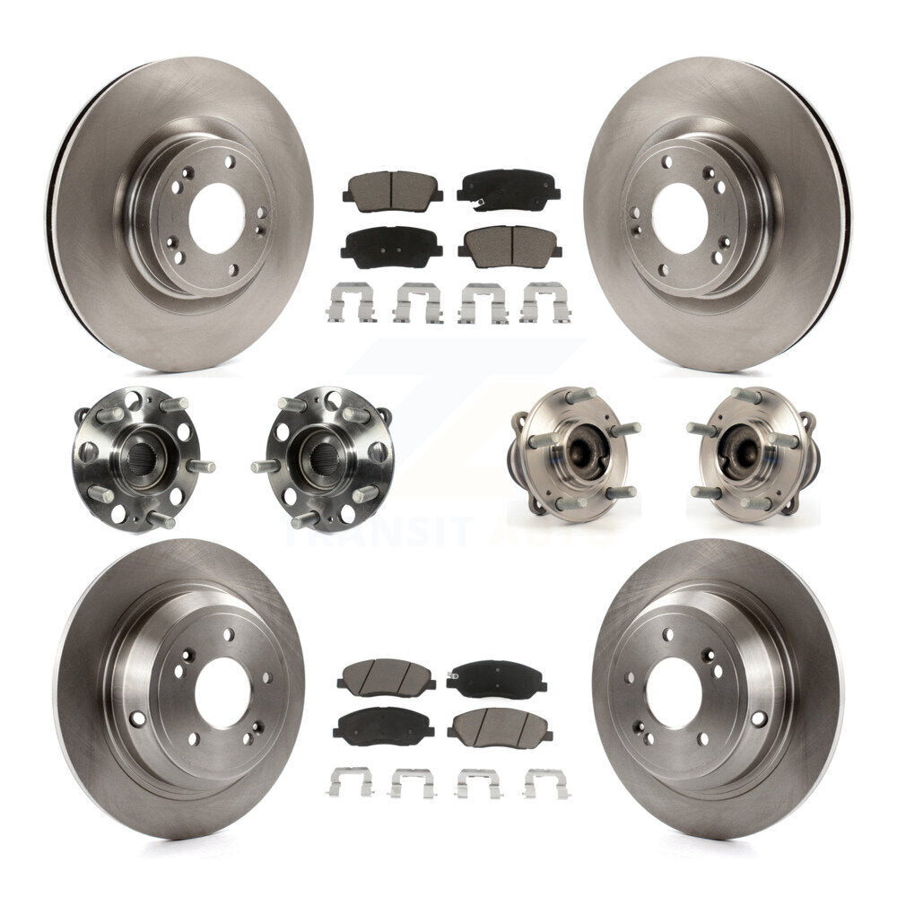 [Avant + Arrière] Kit d'ensemble roulement de roue et moyeu pour Hyundai Genesis 3.8L KBB-119038