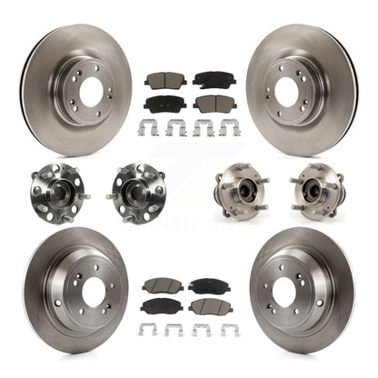 [Avant + Arrière] Kit d'ensemble roulement de roue et moyeu pour Hyundai Genesis 3.8L KBB-119038