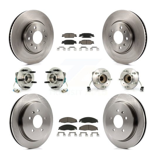 [Avant + Arrière] Kit d'ensemble roulement de roue et moyeu pour Cadillac CTS avec Sport Suspension KBB-119056