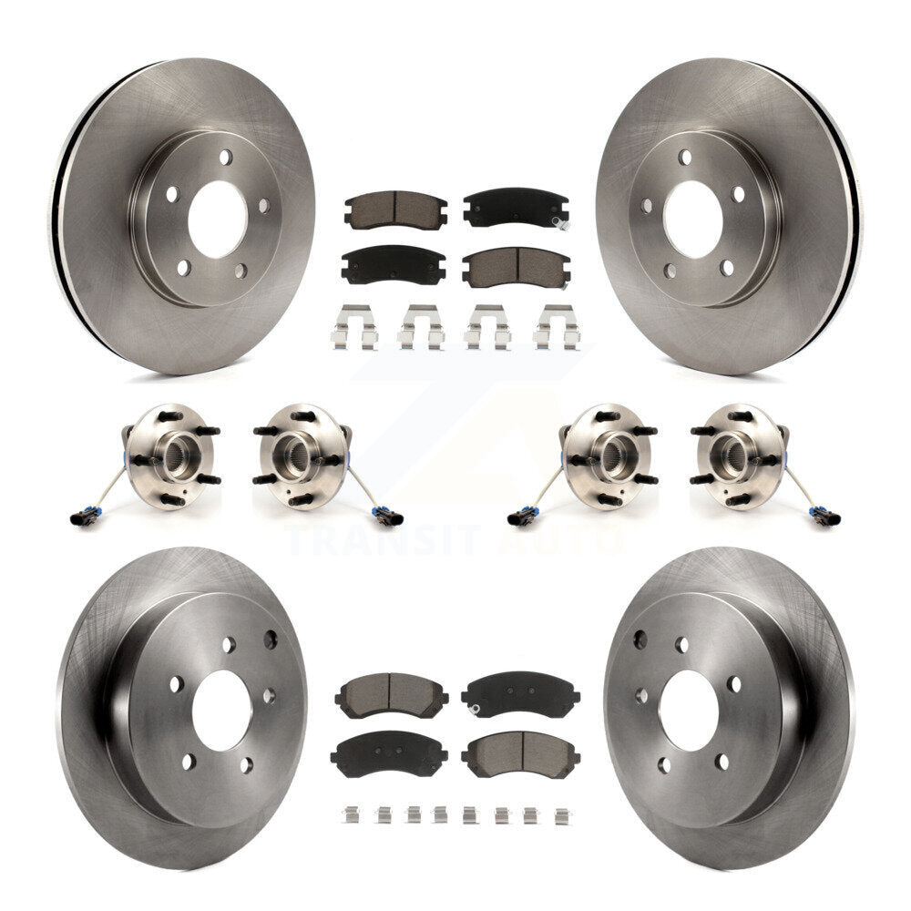 [Avant + Arrière] Kit d'ensemble roulement de roue et moyeu pour Buick Rendezvous Chevrolet Venture Pontiac Montana Aztek Oldsmobile Silhouette KBB-119059