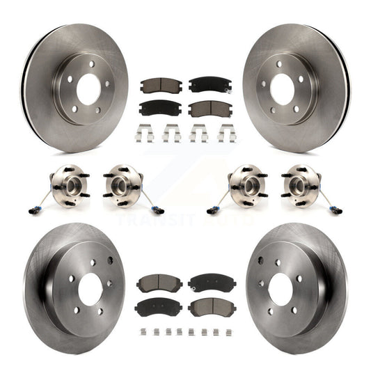 [Avant + Arrière] Kit d'ensemble roulement de roue et moyeu pour Buick Rendezvous Chevrolet Venture Pontiac Montana Aztek Oldsmobile Silhouette KBB-119059