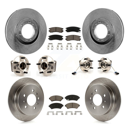 [Avant + Arrière] Kit d'ensemble roulement de roue et moyeu pour Pontiac Buick Grand Prix Chevrolet Venture Regal Century Oldsmobile Intrigue Montana Trans Sport KBB-119061