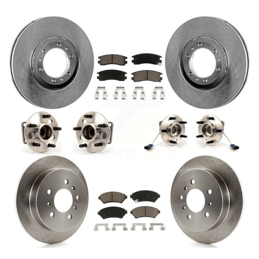 [Avant + Arrière] Kit d'ensemble roulement de roue et moyeu pour Pontiac Buick Grand Prix Chevrolet Venture Regal Century Oldsmobile Intrigue Montana Trans Sport KBB-119061
