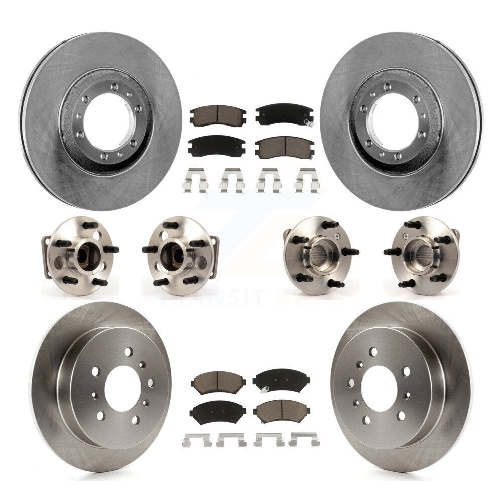[Avant + Arrière] Kit d'ensemble roulement de roue et moyeu pour Chevrolet Venture KBB-119062
