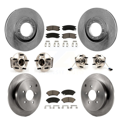 [Avant + Arrière] Kit d'ensemble roulement de roue et moyeu pour Pontiac Montana KBB-119063