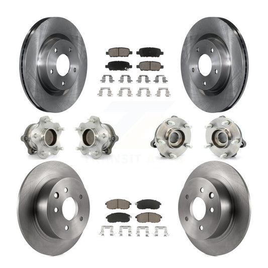 [Avant + Arrière] Kit d'ensemble roulement de roue et moyeu pour Nissan Altima KBB-119079