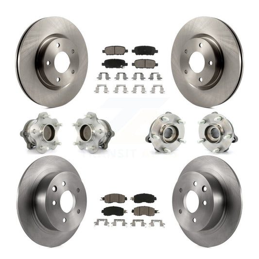[Avant + Arrière] Kit d'ensemble roulement de roue et moyeu pour Nissan Altima KBB-119080