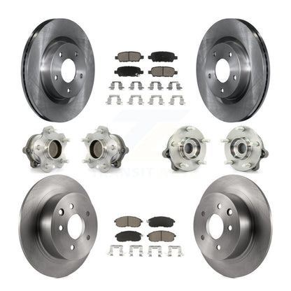 [Avant + Arrière] Kit d'ensemble roulement de roue et moyeu pour Nissan Altima KBB-119081