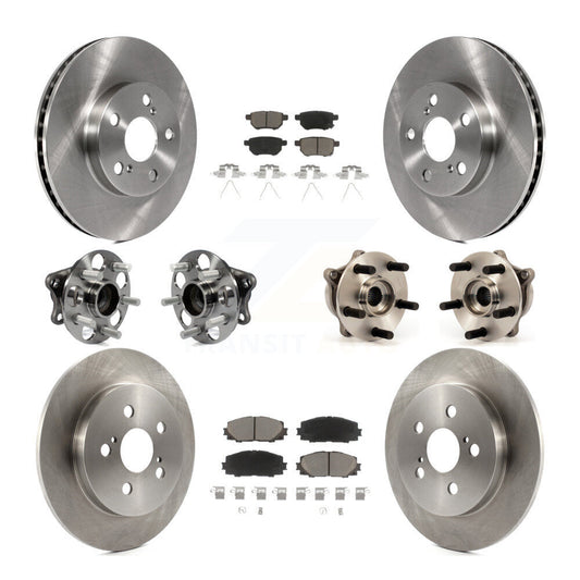 [Avant + Arrière] Kit d'ensemble roulement de roue et moyeu pour Toyota Prius Plug-In KBB-119083