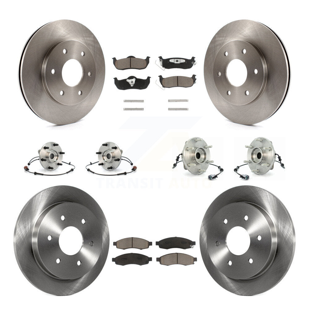 [Avant + Arrière] Kit d'ensemble roulement de roue et moyeu pour Nissan Pathfinder Armada INFINITI QX56 KBB-119091