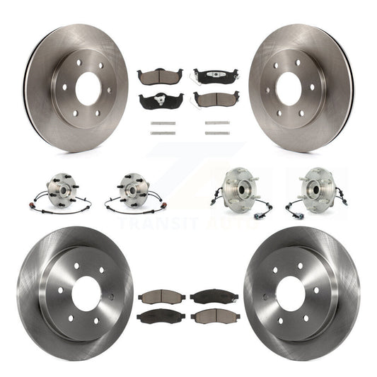 [Avant + Arrière] Kit d'ensemble roulement de roue et moyeu pour Nissan Pathfinder Armada INFINITI QX56 KBB-119091