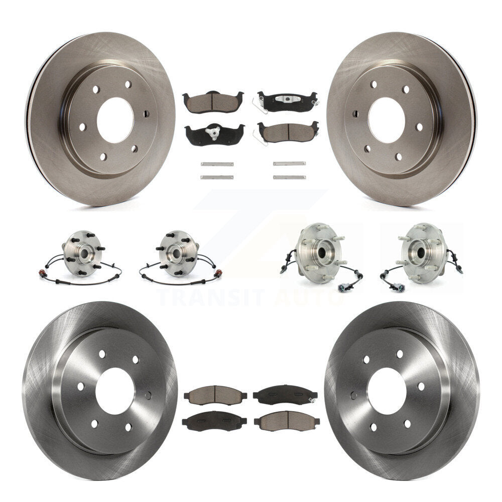 [Avant + Arrière] Kit d'ensemble roulement de roue et moyeu pour INFINITI QX56 KBB-119094