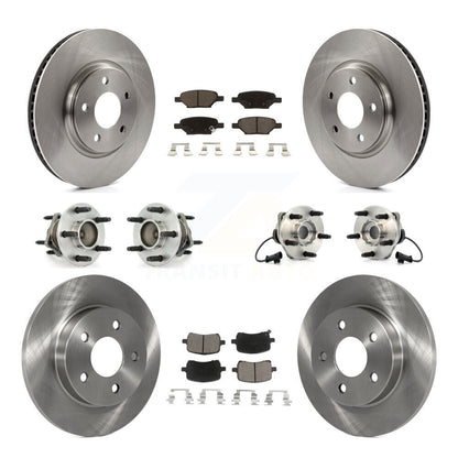 [Avant + Arrière] Kit d'ensemble roulement de roue et moyeu pour Chevrolet Malibu HHR Pontiac G6 KBB-119100