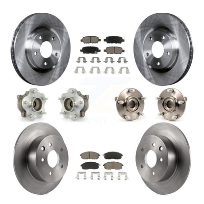 [Avant + Arrière] Kit d'ensemble roulement de roue et moyeu pour 2007-2012 Nissan Sentra SE-R avec 2.5L KBB-119110