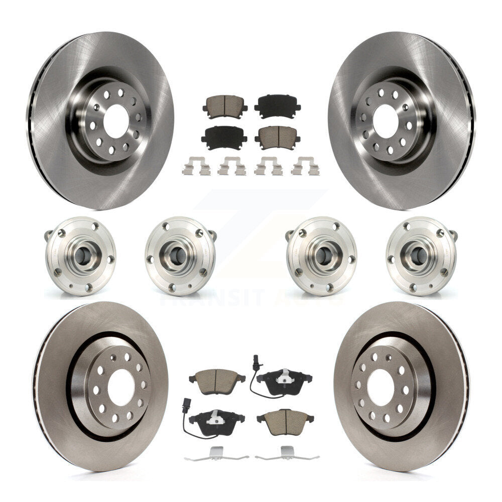 [Avant + Arrière] Kit d'ensemble roulement de roue et moyeu pour Volkswagen Passat CC KBB-119115